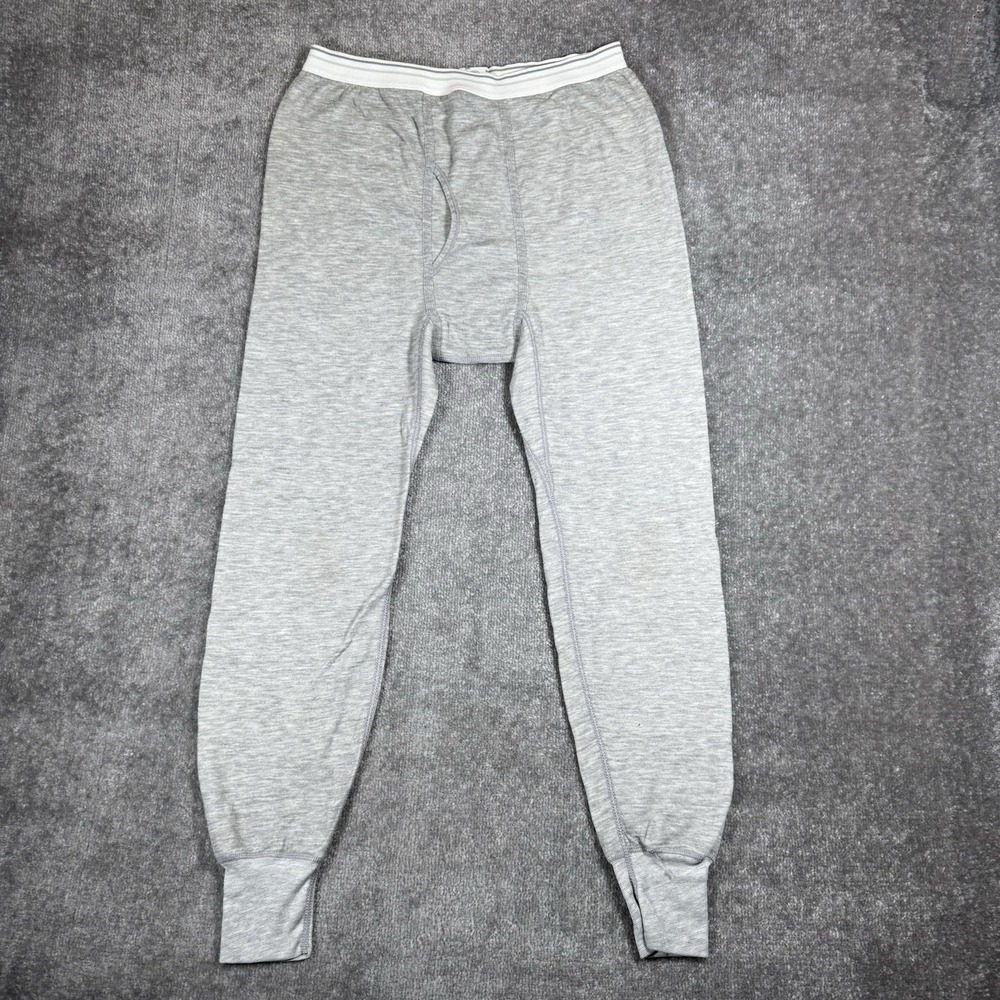 Duofold Thermal Pants Men's Medium Gray Merino Wool Blend Base Layer